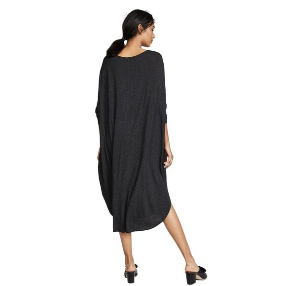 HATCH The Jersey Drape Maternity Dress OS Midi Dolman Nursing Stretch Rayon USA - Picture 5 of 10